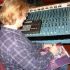 Bob autographing Joe Dell's James Brown sex machine album! Thanx Bob!